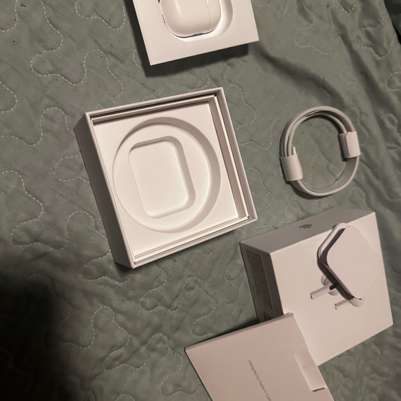 White Charging Cable and Adapter